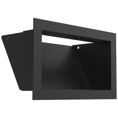 Камінна решітка Kratki LUFT чорна 12x20 Slim