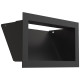 Камінна решітка Kratki LUFT чорна 12x20 Slim