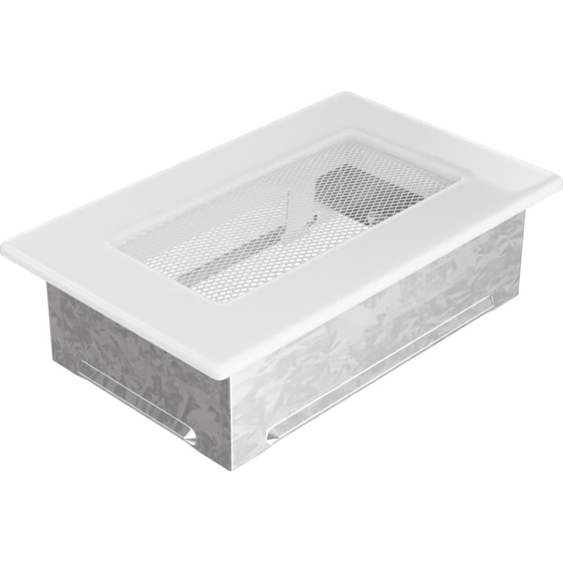 Каминная решетка Kratki 11x17 белая