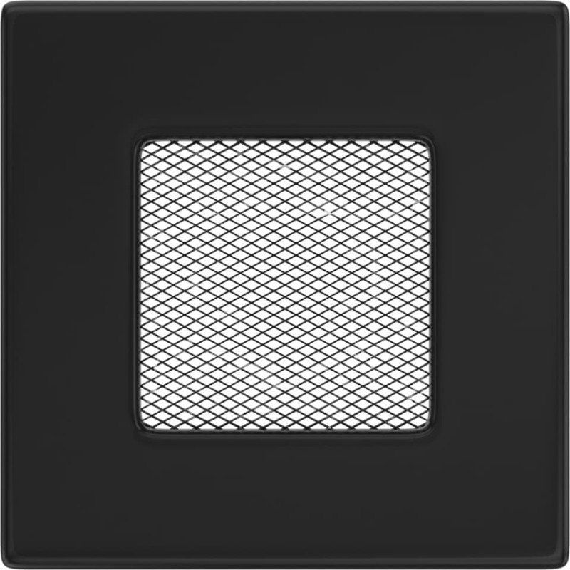 Камінна решітка Kratki 11x11 чорна