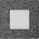 Камінна решітка Kratki 11x11 чорно-срібна