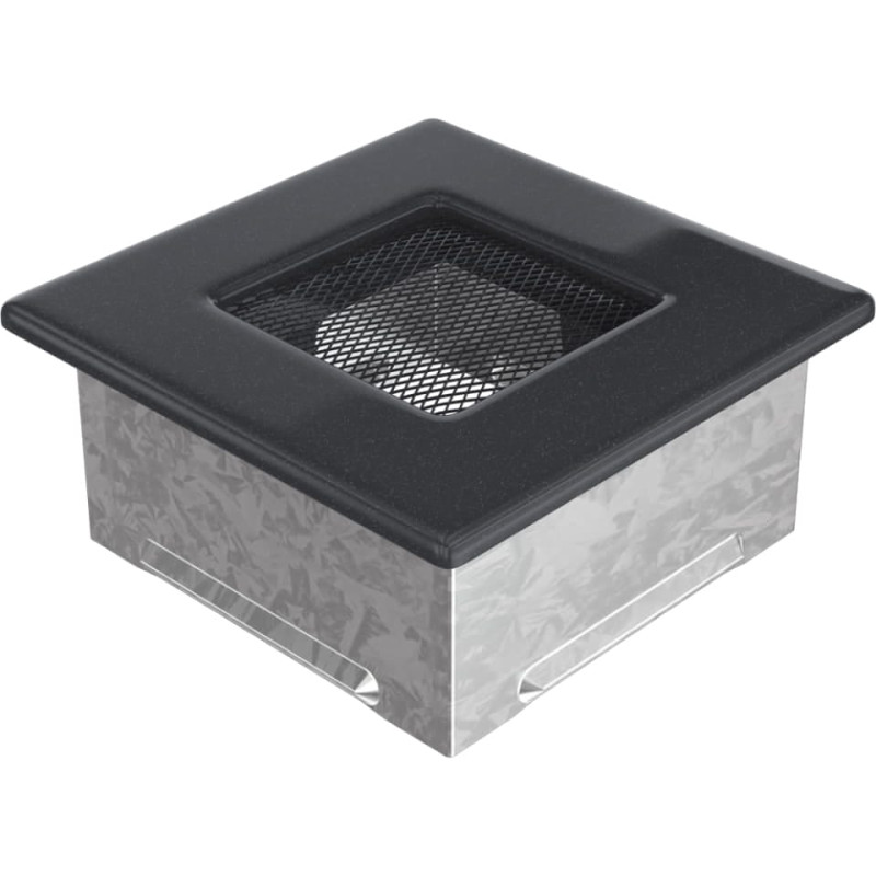 Камінна решітка Kratki 11x11 графітова