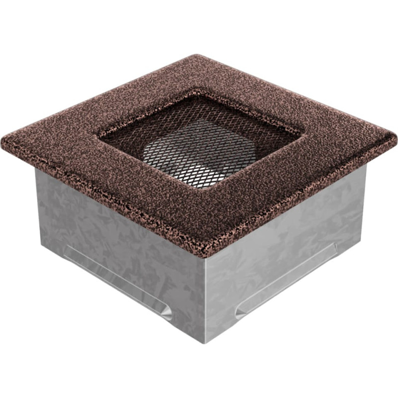 Камінна решітка Kratki 11x11 мідна