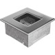Камінна решітка Kratki 11x11 нікель