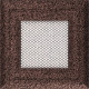 Камінна решітка Kratki Oskar мідна фарбована 11x11