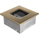Камінна решітка Kratki 11x11 позолочена