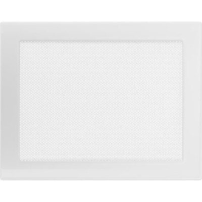 Камінна решітка Kratki 22x30 біла