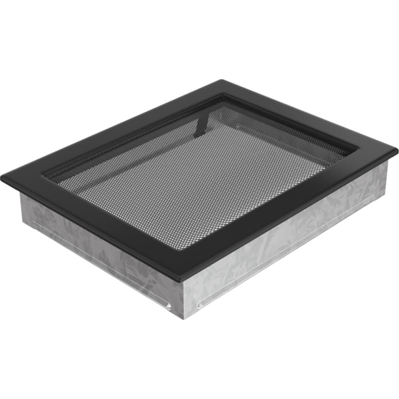 Камінна решітка Kratki 22x30 чорна