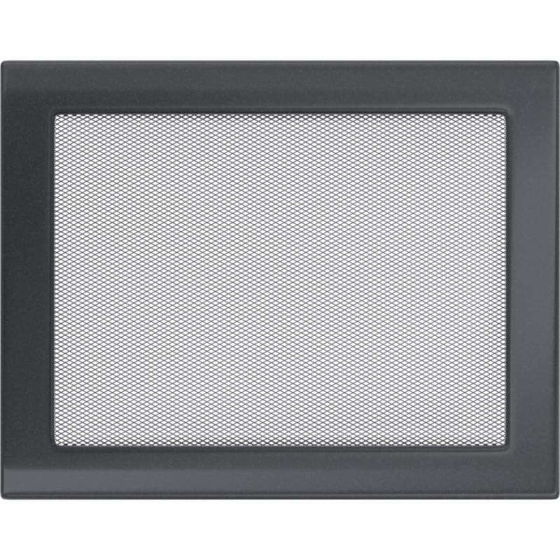 Камінна решітка Kratki 22x30 графітова