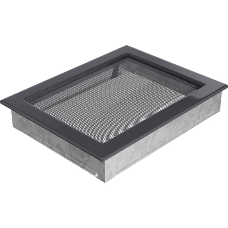 Камінна решітка Kratki 22x30 графітова