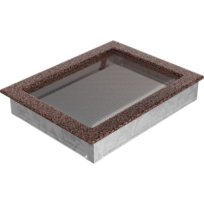 Камінна решітка Kratki 22x30 мідна