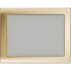 Камінна решітка Kratki 22x30 позолочена