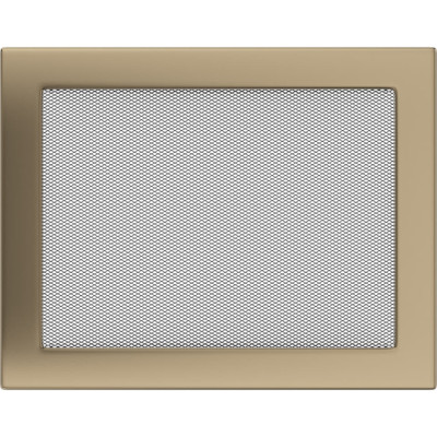Камінна решітка Kratki 22x30 золото гальванічне
