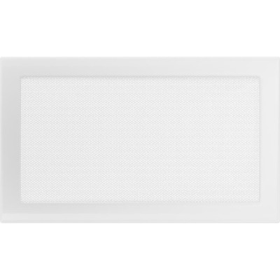 Камінна решітка Kratki 22x37 біла