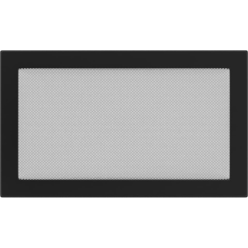 Камінна решітка Kratki 22x37 чорна