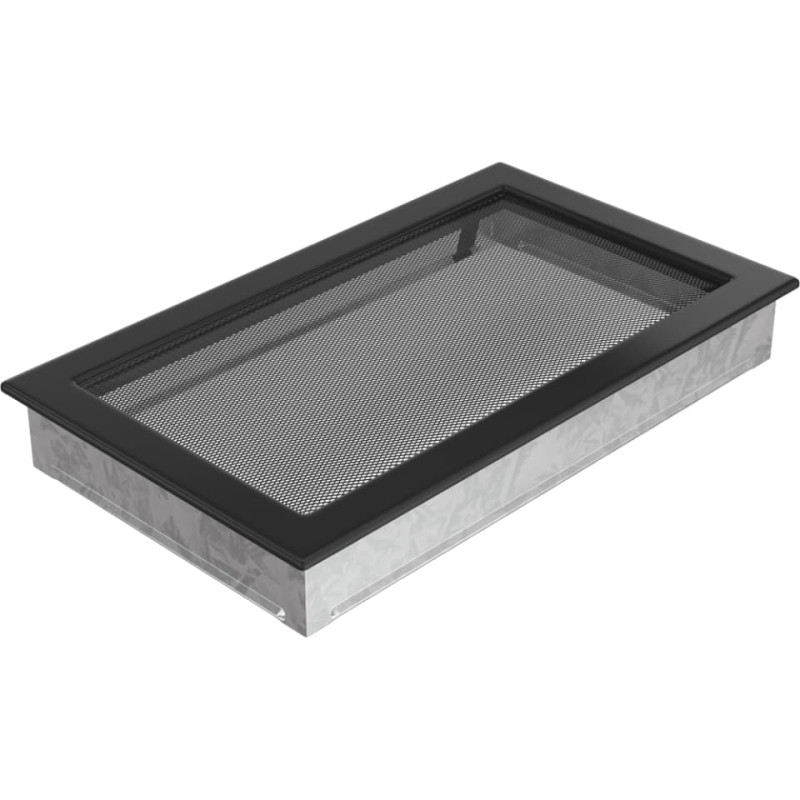 Камінна решітка Kratki 22x37 чорна