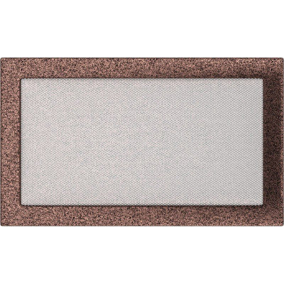 Камінна решітка Kratki 22x37 мідна