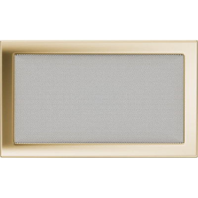Камінна решітка Kratki 22x37 позолочена