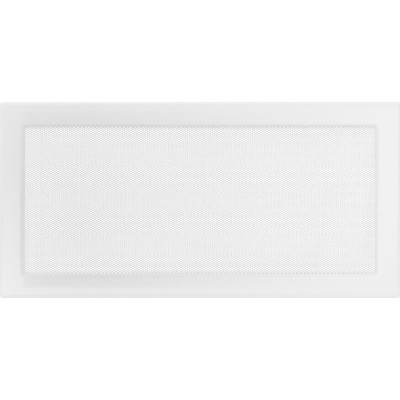 Камінна решітка Kratki 22x45 біла