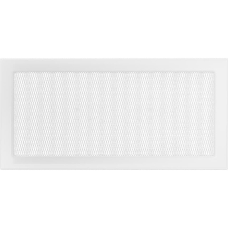 Камінна решітка Kratki 22x45 біла