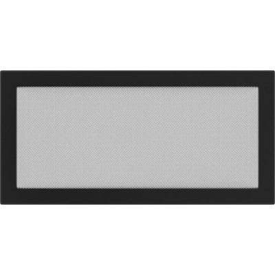 Камінна решітка Kratki 22x45 чорна