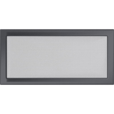 Камінна решітка Kratki 22x45 графітова