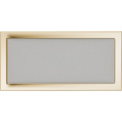 Камінна решітка Kratki 22x45 позолочена