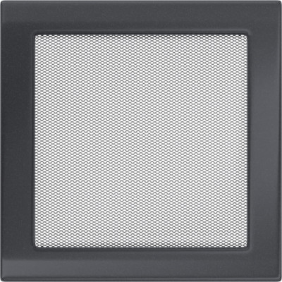 Камінна решітка Kratki 22x22 графітова
