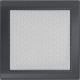 Камінна решітка Kratki 22x22 графітова