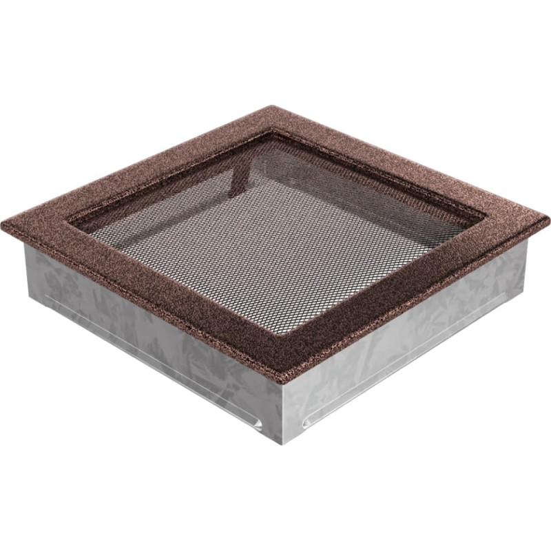 Камінна решітка Kratki 22x22 мідна