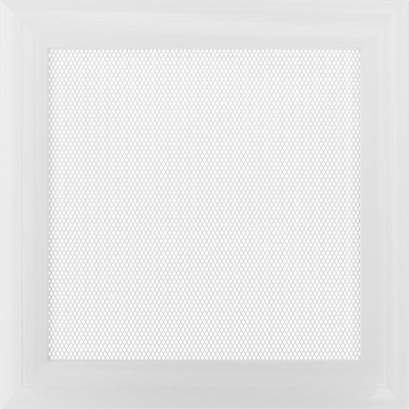 Камінна решітка Kratki Oskar біла 22x22