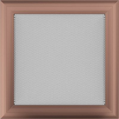 Камінна решітка Kratki Oskar мідна 22x22