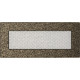Камінна решітка Kratki 11x24 чорно-золота