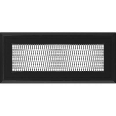 Камінна решітка Kratki Oskar чорна 11x24