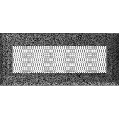 Камінна решітка Kratki Oskar чорно-срібна 11x24