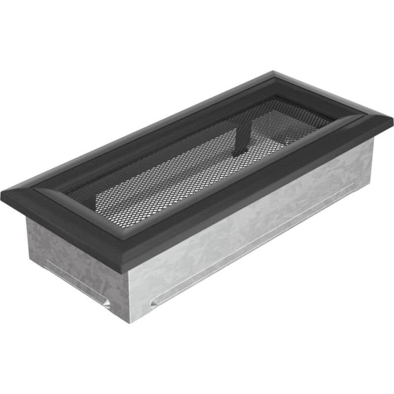 Камінна решітка Kratki Oskar графітова 11x24