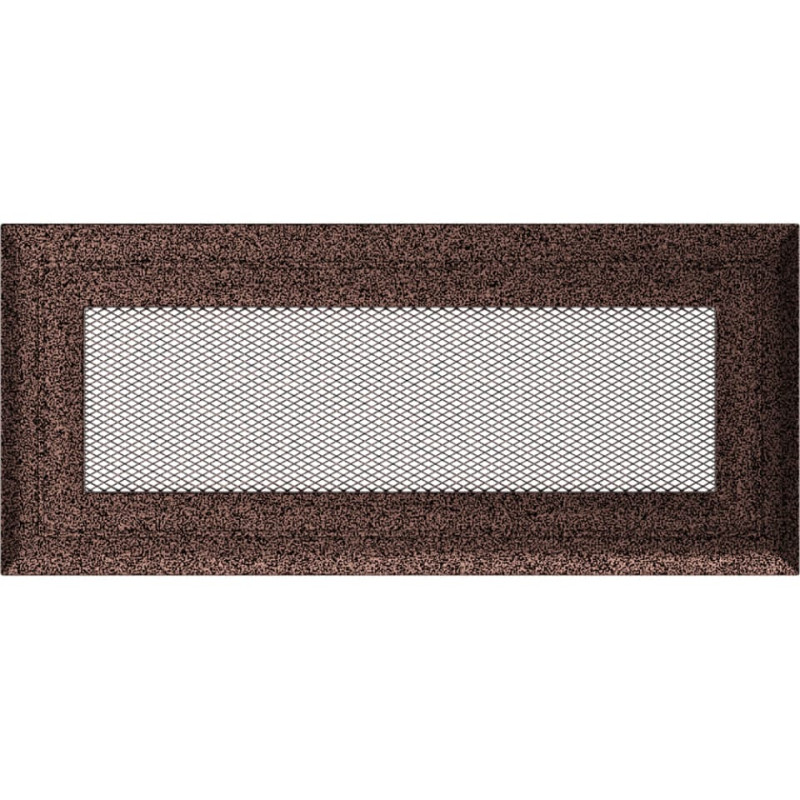 Каминная решетка Kratki Oskar медная крашеная 11x24