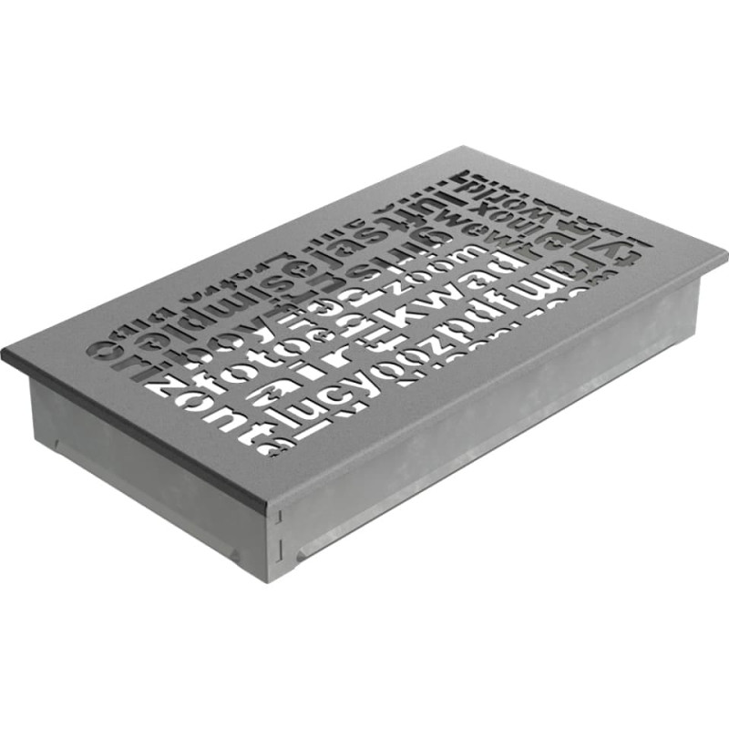 Камінна решітка Kratki ABC гранітна 17x30