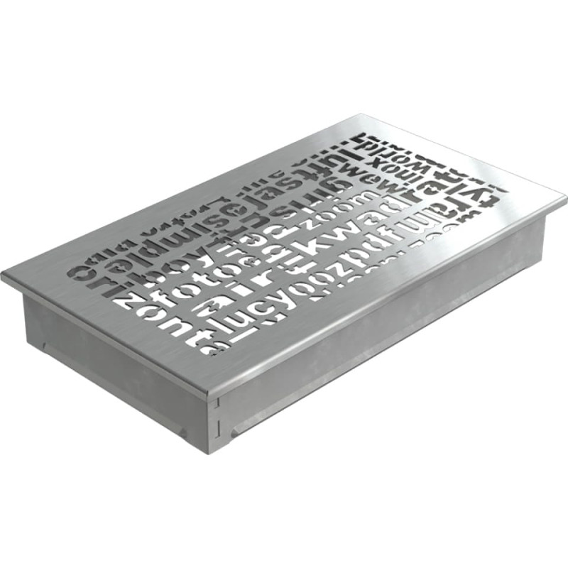 Камінна решітка Kratki ABC шліфована 17x30