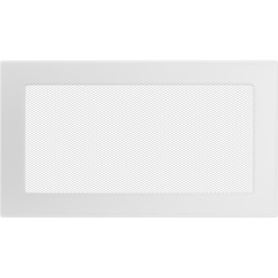 Камінна решітка Kratki 17x30 біла