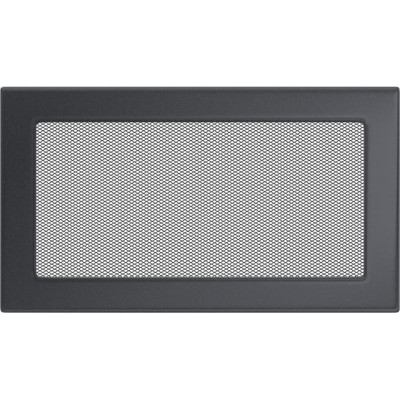 Камінна решітка Kratki 17x30 графітова