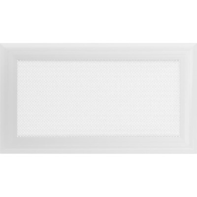 Камінна решітка Kratki Oskar біла 17x30