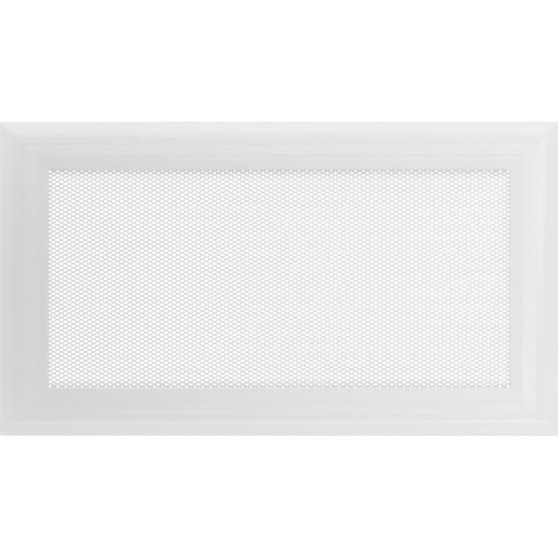 Камінна решітка Kratki Oskar біла 17x30