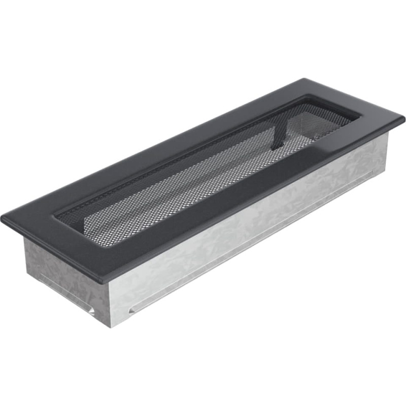 Камінна решітка Kratki 11x32 графітова