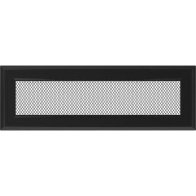 Камінна решітка Kratki Oskar чорна 11x32