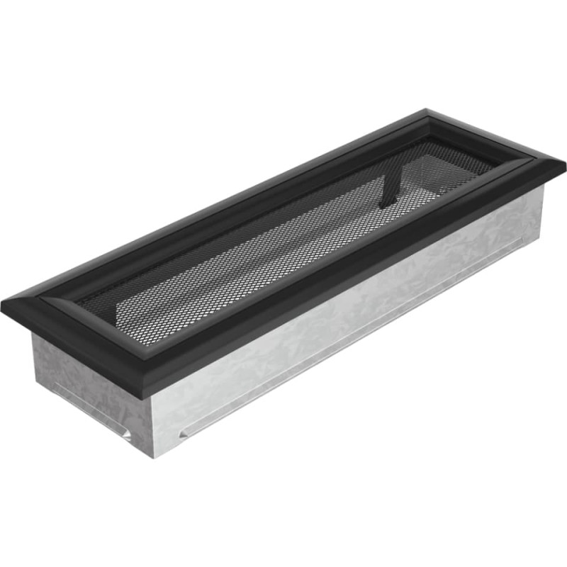 Камінна решітка Kratki Oskar чорна 11x32