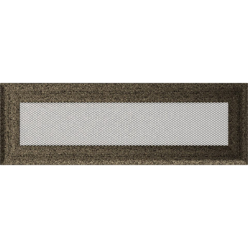 Камінна решітка Kratki Oskar чорно-золота 11x32