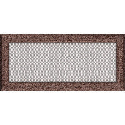 Камінна решітка Kratki Oskar мідна фарбована 17x37