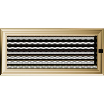 Камінна решітка Kratki Oskar з жалюзями 17x37