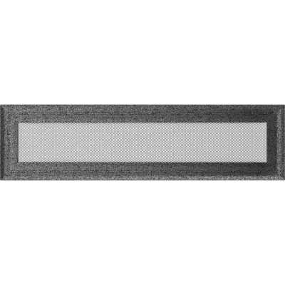 Камінна решітка Kratki Oskar чорно-срібна 11x42